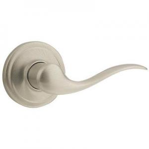 SATIN NICKEL LEVER CLOSET LOCK