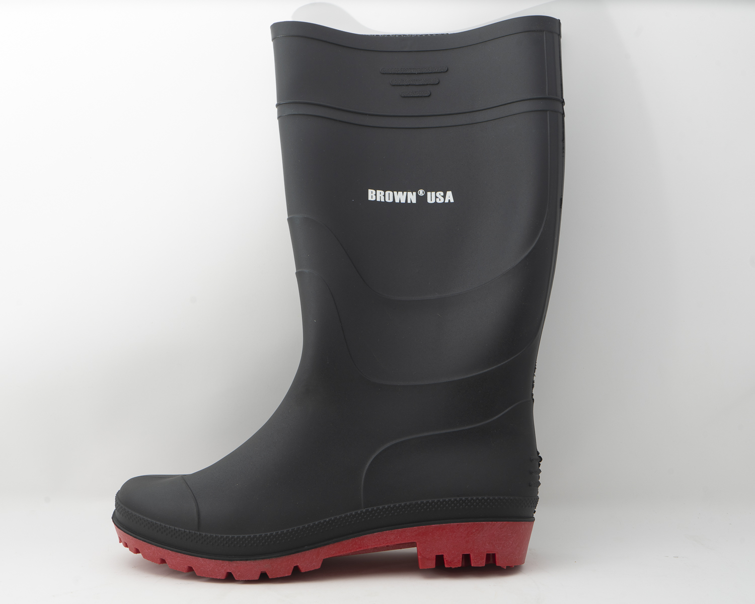 SIZE 11 L RED SOLE WATER BOOTS