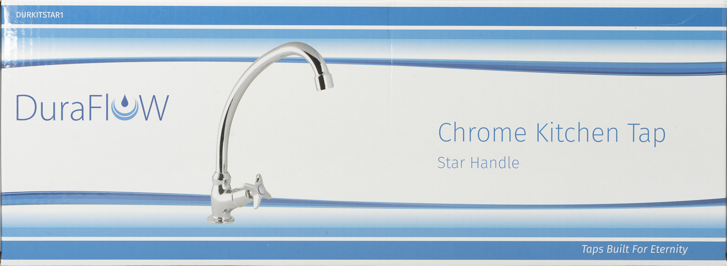 Kitchen Tap,Brass,Cp,Star