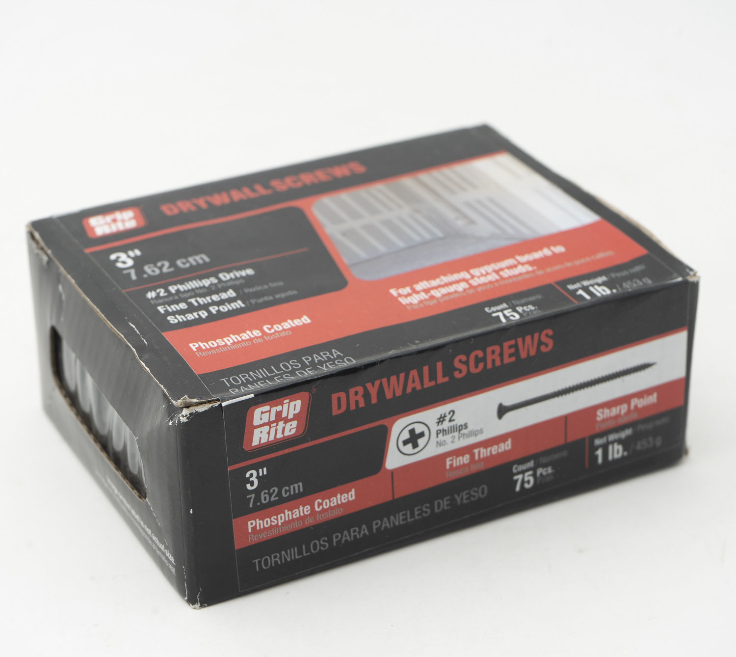 3" DRYWALL SCREWS
