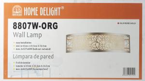 METAL WALL LAMP 2XE27 60W