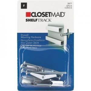 5PC CLOSET MNT HARDWARE