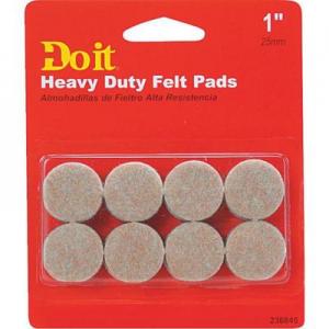 16PC 1" FELT GRD PAD