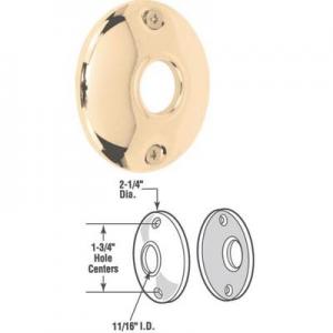 ROSSETTE BRASS PLATE