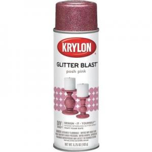 POSH PINK GLITTER SPRAY PAINT