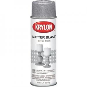 SILVER GLITTER SPRAY PAINT
