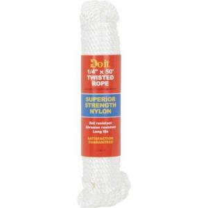 1/4"X50' NYL TWIST ROPE