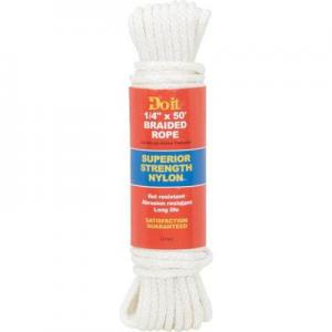 1/4"X50' NYL BRAID ROPE