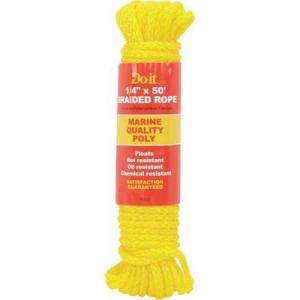 1/4"X50' POLY BRAID ROPE