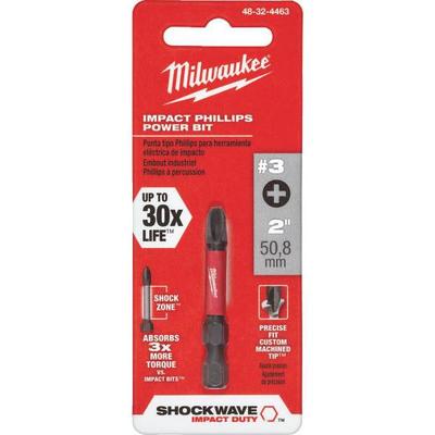 2" #3 PHILLIPS POWER BIT