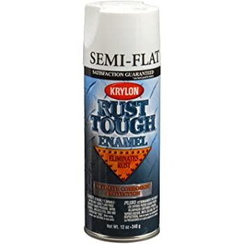 RTA9201 SEMI-FLAT WHT SPRY PAINT