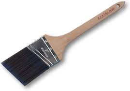 3" Ang Cont Paint Brush
