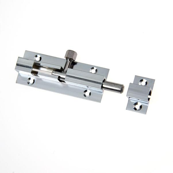 Barrel  Bolt Brass (CP) 2"