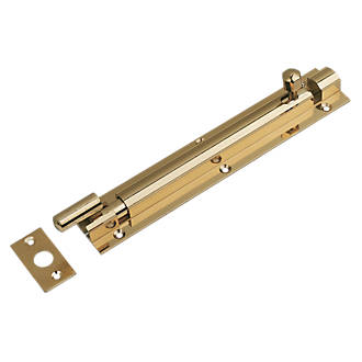 6" CHROME (NECKED) BARREL BOLT