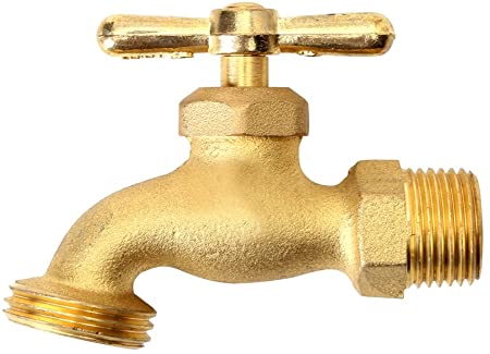 1/2"x 3/4" Brass Hose Bibcock