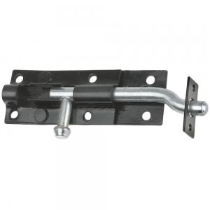 Tower Bolt Necked Epoxy Blk 8"