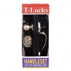 DOUBLE CYLINDER HANDLE LOCKSET