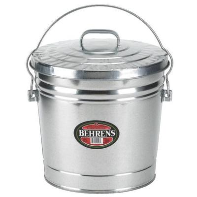 10GAL GLVNZD GRBAGE PAIL