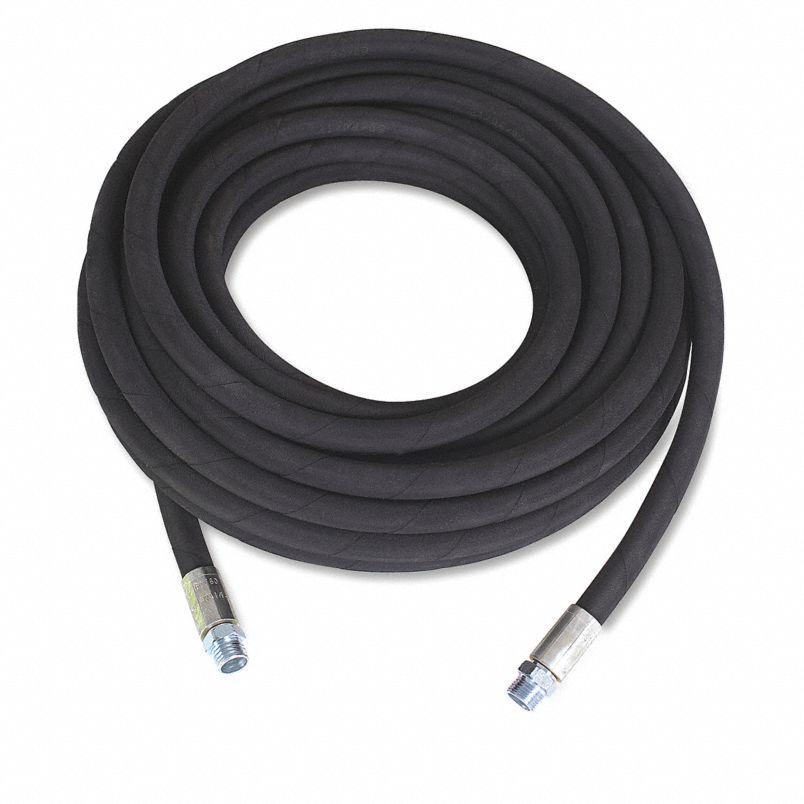 PRESSURE HOSE 3/8"X50' BLK