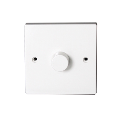 1 Gng 1 Way 400W Push Dimmer