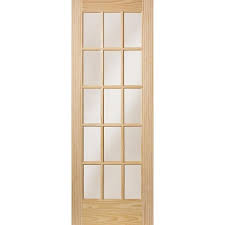 30"x 80" Full French Pine door