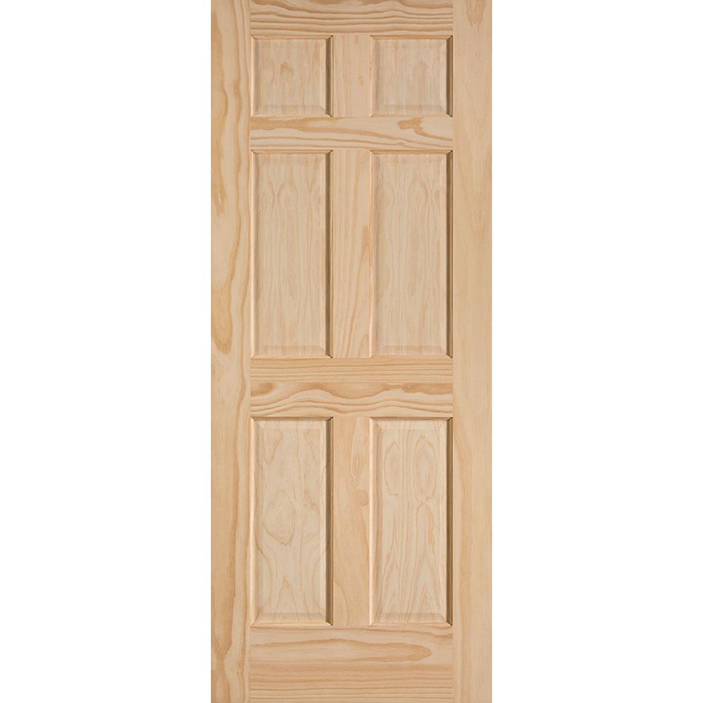 32X 80 6P KNOTTY PINE DOOR