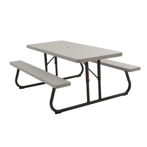 PICNIC  TABLE RECT 1.8M/6FT  GRY