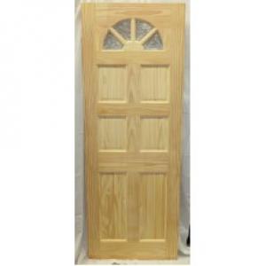 36"X80" 6P CATH KNOTTY PINE DR