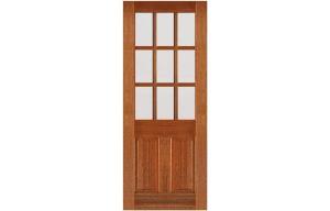 36"x80" 1/2 French Cedar Door