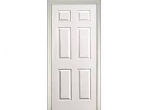 30"X80" HOLLOW CORE WHT 6P DOOR