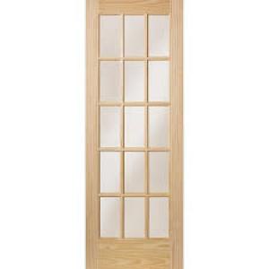 30"x 80" Full French Pine door
