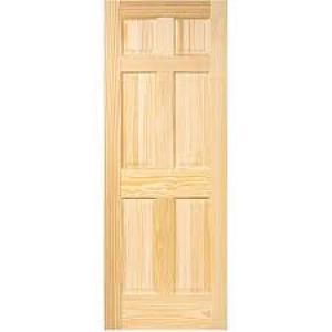 36"X 80" 6P KNOTTY PINE DOOR