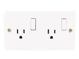 15A DOUBLE SWITCH SOCKET 110V