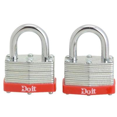 2PK 1-1/2"WARDED PADLOCK