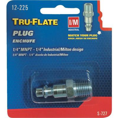 1/4" I/M MALE PLUG
