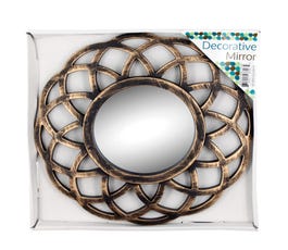 WALL MIRROR CIRCLE DIS. GLD