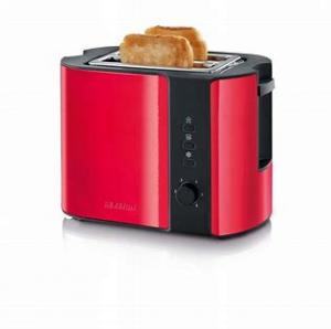 AUTOMATIC TOASTER RED 800W