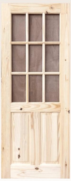 32"x80" 1/2 French Cedar Door