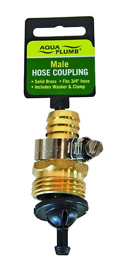 Brass Hose Coupling 3/4" Male