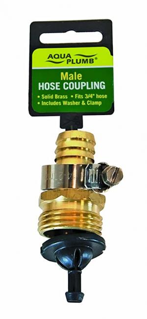 Brass Hose Coupling 3/4" Male