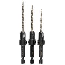 3PC #6/8/10 COUNTERSINK BIT SET