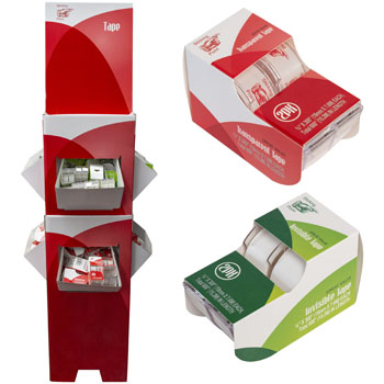 2PK INVISIBLE TAPE