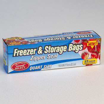 25CT STORAGE BAGS QUART