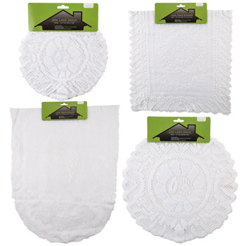LACE DOILY/RUNNER  ASST
