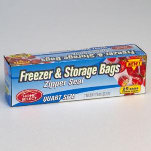 25CT STORAGE BAGS QUART
