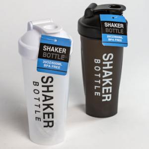 SHAKER BOTTLE W/MIXING BALL 20OZ