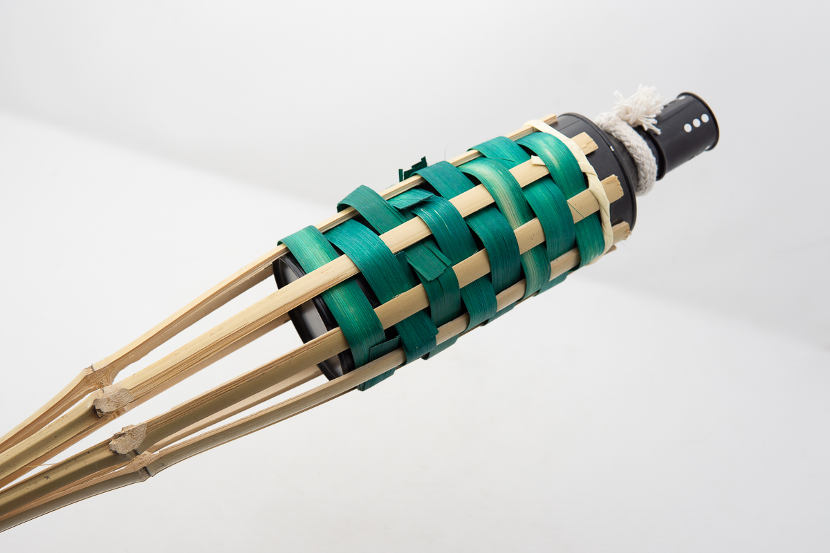 BAMBOO TIKI TORCH DISPLAY