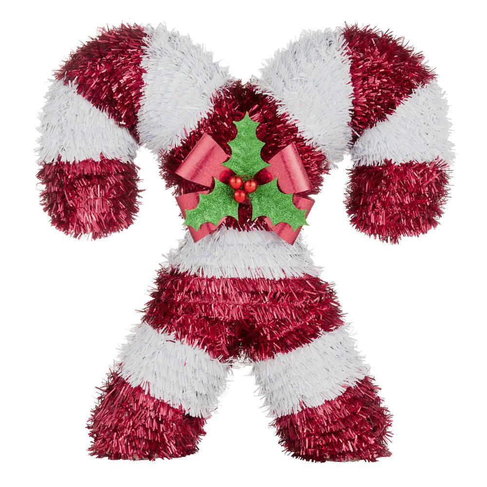 12" 3D DOUBLE CANDY CANE