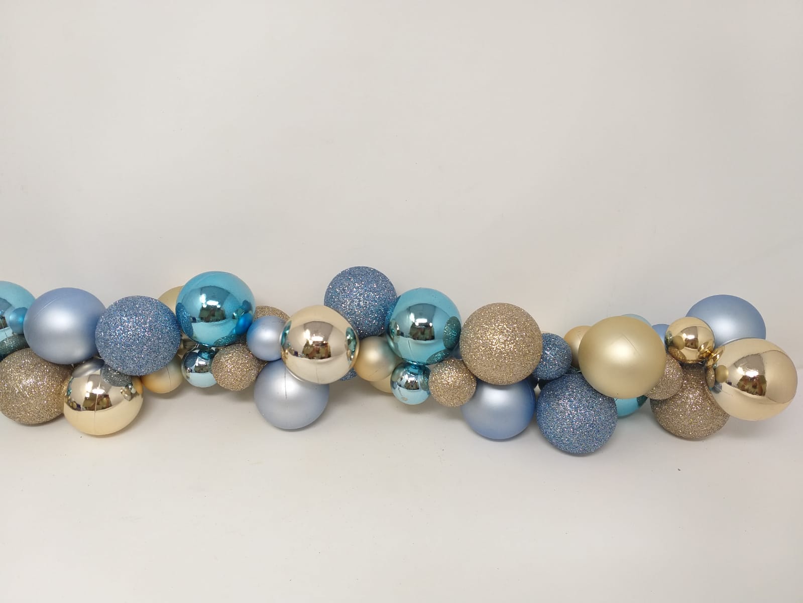 6FT ORNAMENT BLUE/GOLD BALL