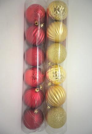 6PK ORNAMENT DECORATIVE BALL